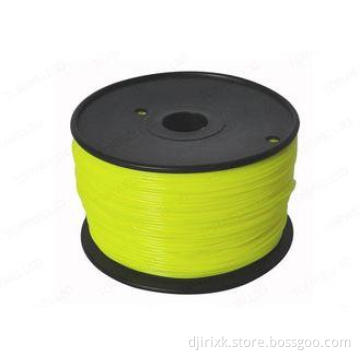 Yellow 1.75mm Polystyrene HIPS Filament For Mendel / Reprap